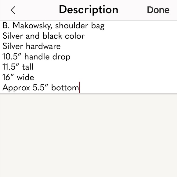 B.Makowsky large bag - Picture 16 of 16